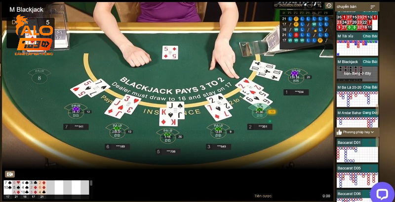 Cách chơi blackjack giúp cược thủ thắng lớn