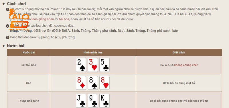 Trác kim hoa – Game bài trực tuyến hot nhất Alo789